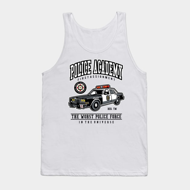 Police academy Tank Top by OniSide